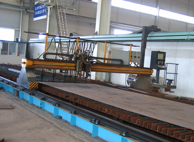 河南SANTOクレーンCO.の3株式会社工場生産ライン