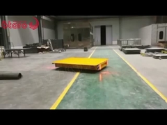 Railless 15tonのリモート・コントロール電気移動のカートの重い負荷の交通機関