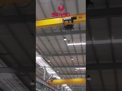 Workshop1-10tonの単一のガードEOTの天井クレーンのヨーロッパ規格OEM電気走行クレーン