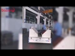 ISO9001 20調子の労働および時間を節約する4つの車輪が付いている無軌道の移動のトロリー