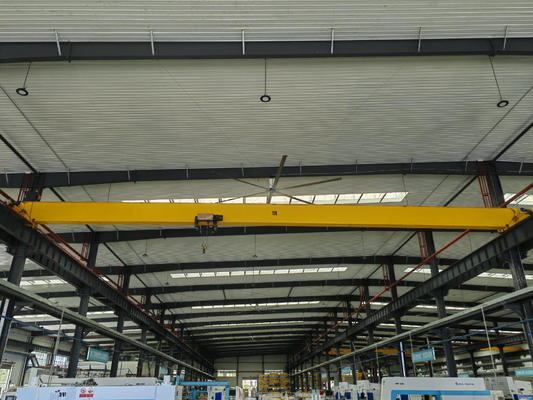 セリウムISOのGOSTのガレージのための単一のガードの頭上式走行クレーン